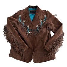 Vintage SAGUARO Brown Suede