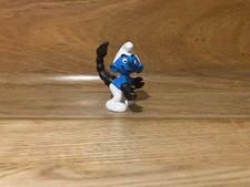 Smurf Figure Peyo. Smurf Zodiac Sign Scorpio 2010.