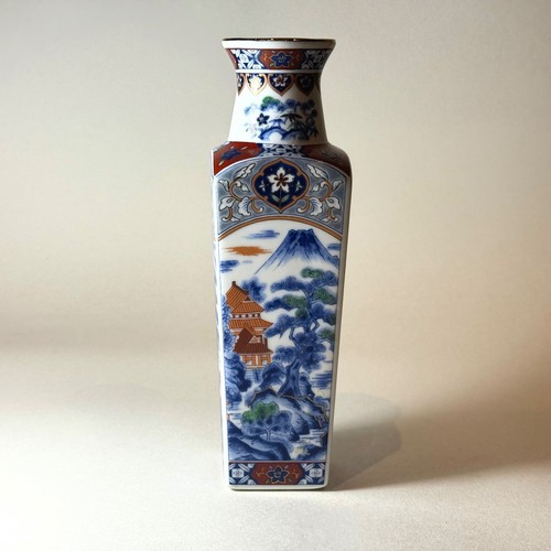 Tozan japanese porcelain vase - tozan,
