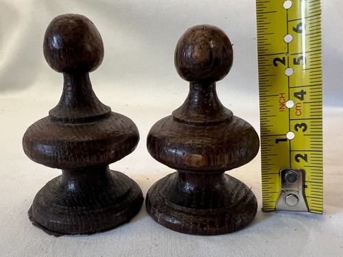 Pair small antique - of,