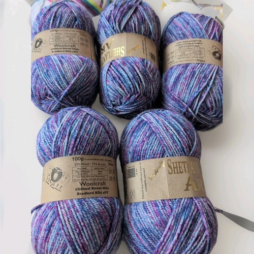 Aran shetland knitting crochet - knitting,