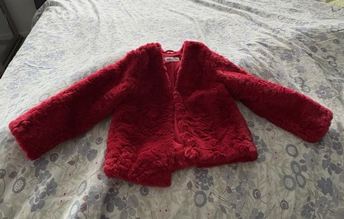 Girl fuzzy jacket - fuzzy,