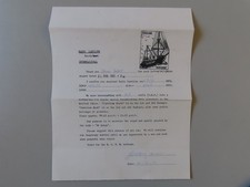 Vintage 1981 Radio Caroline Mi-Amigo QSL Call Card Letter, Memorabilia Ephemera