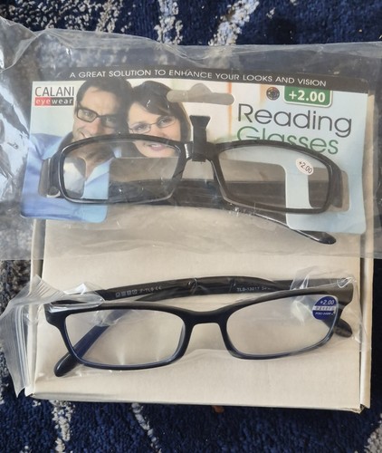 Reading glasses 0 - +2.0, strength