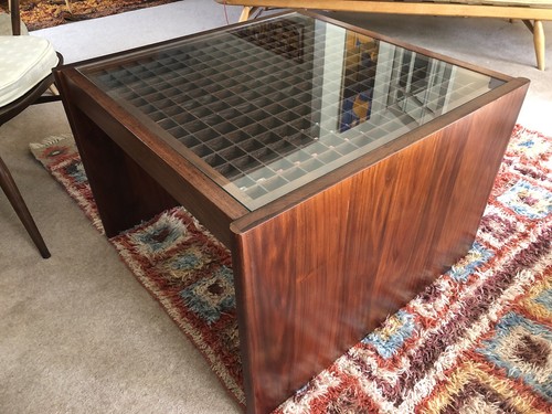 Mid century solid rosewood - solid,