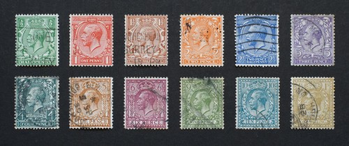 George 1924 26 stamps - george, v