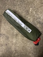 OEX Expedition Tarp Complete Set with Poles, Pegs, Labels, and Bag