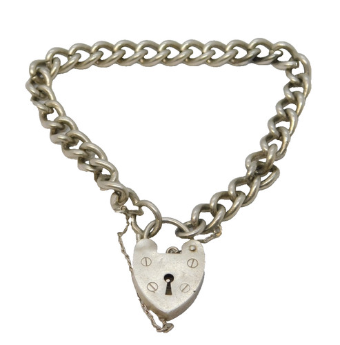 Sterling silver curb link - sterling,