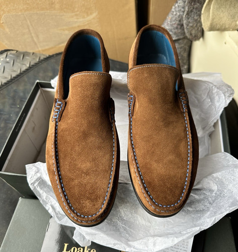 Loake lifestyle brown suede - lifestyle,