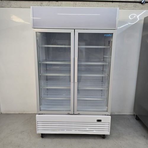 Upright display cooler - upright, light
