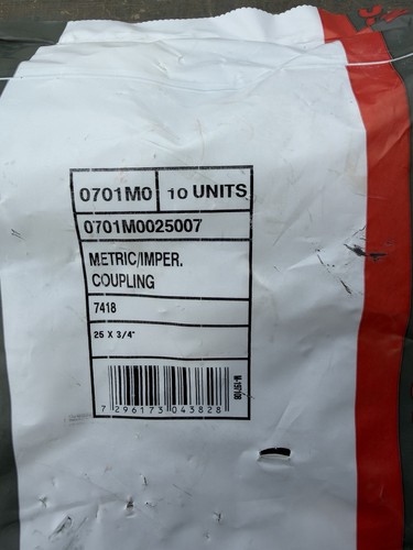 Plasson metric imperial - to,