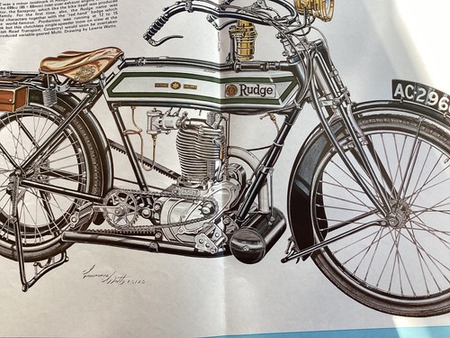 Rudge 499cc motorcycle - 499cc,