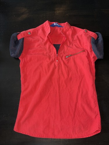 Vintage 1980s stats boys red - stats, m
