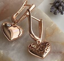 Elegant Rose Gold Plated 585