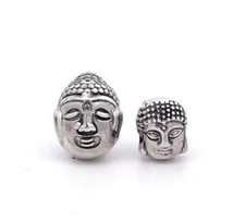 Buddha Head Bead 925 Sterling