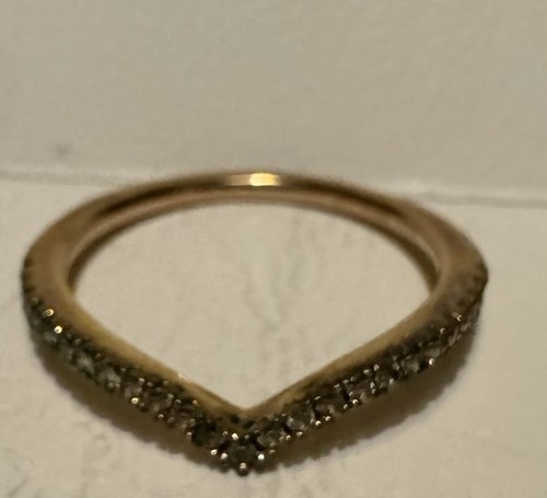 Pandora wishbone ring - wishbone, gold