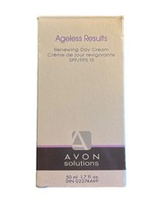 AVON SOLUTIONS ageless results renewing day cream for face - 1.7 oz