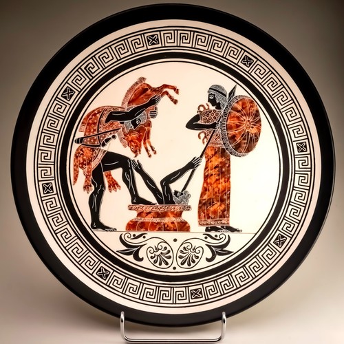 Lambrou bros greek pottery - lambrou,