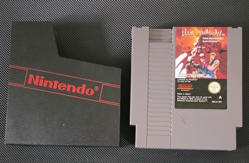 Nintendo nes blue shadow game - nintendo,