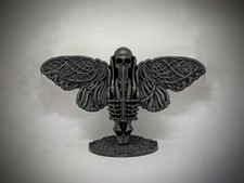 Inspired H.R. Giger - Death Moth  sculpture/ Width 15.3 in (39 cm /390mm)
