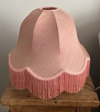 Vintage Tassel Trim Lampshade