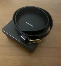 Saint Laurent YSL Blck Leather
