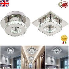 12W Modern Chrome Crystal LED