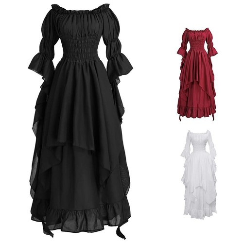 New women vintage maxi - vintage, dress