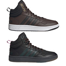 adidas Hoops 3 Mid Mens Trainers WTR Boots GZ6680 ~RRP£65   CLEARANCE
