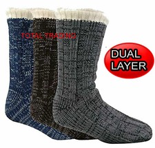 Mens Luxury Slipper Socks