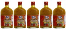 (Pack of 5) Aunt May's Hot Bajan Pepper Sauce 340g (12 oz)