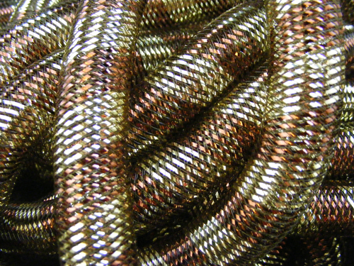 Cocoa brown gold metallic - brown,