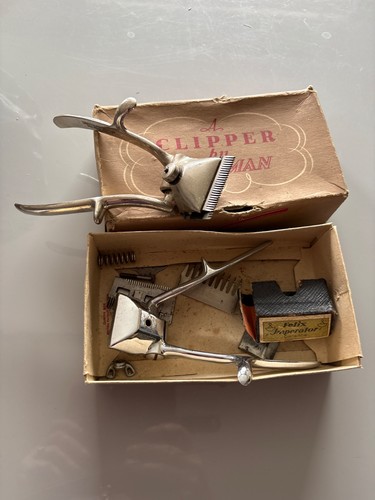 Vintage british chrome boxed - vintage,