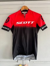 SCOTT RC PRO SS & LS CYCLING JERSEYS - Matching pair, medium, bag & tags, VVGC