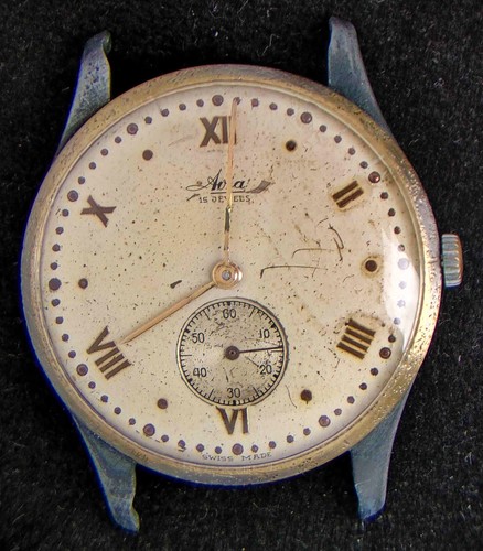 Avia patina sub - sub-dial, men's