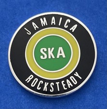 SKA REGGAE SKINHEAD BADGE -