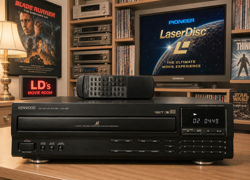 Kenwood lvd 280 rare - kenwood, lvd-280
