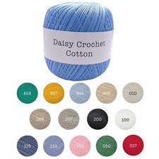 3-Ply Daisy Crochet Wool