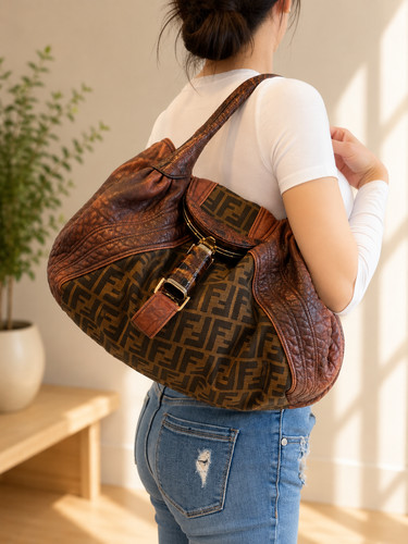 Fendi spy bag canvas - fendi, shoulder