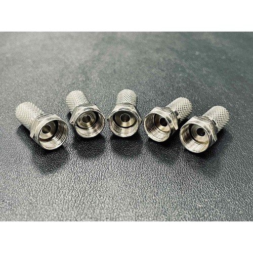 Type connector plug - 5x, f-type