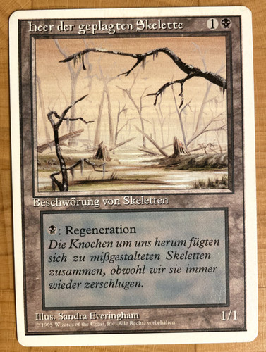 Drudge skeletons magic card - skeletons,