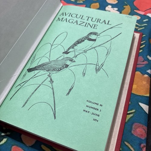 Avicultural society magazine - avicultural,