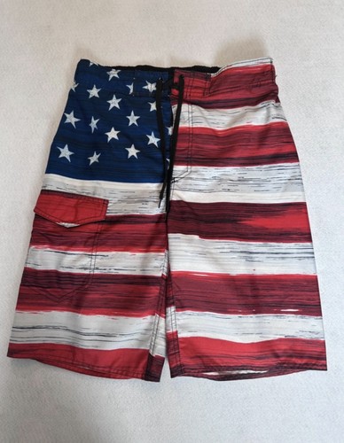 Usa flag board shorts swim - board,