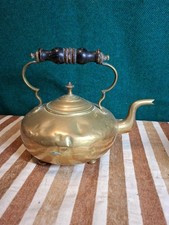 Edwardian Brass Kettle on
