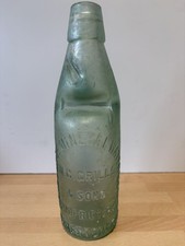 Vintage Codd Neck Glass Bottle