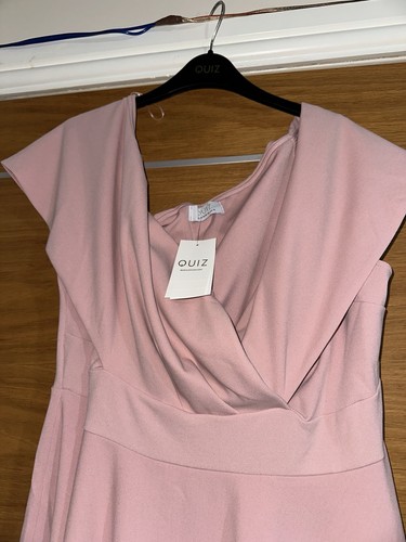 Beautiful quiz blush midi - quiz,