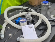 Bestway Flowclear 58381 Electric Filter pump + spare filter  & various parts