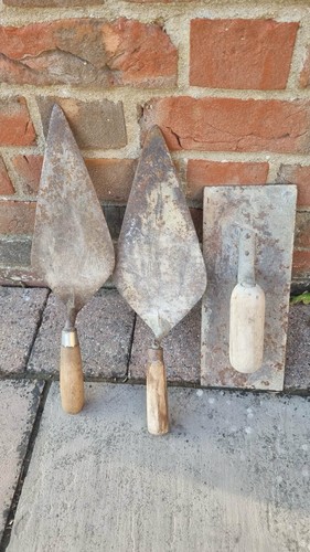 Vintage bricklayers builders - vintage,
