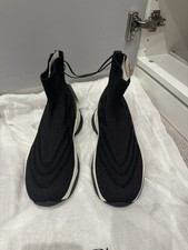 Zara Knit High Top Trainers