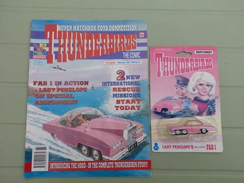 Matchbox thunderbirds lady - matchbox,